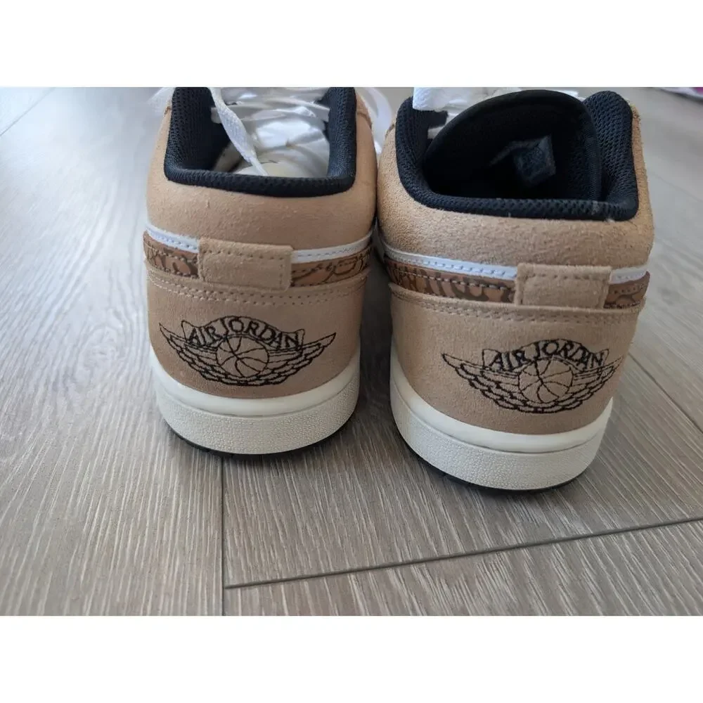 Air Jordan 1 SE Low Brown Elephant Size 8.5